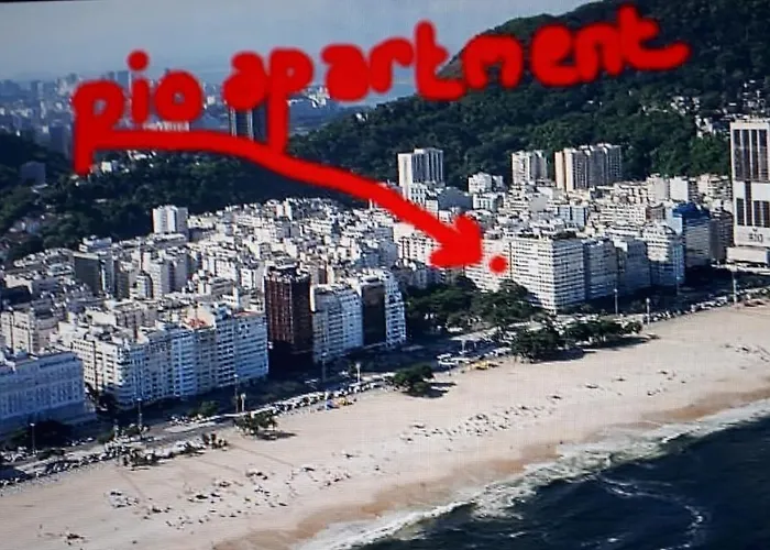 Confortável 01 Quarto Vista Panorâmica Mar Rio de Janeiro